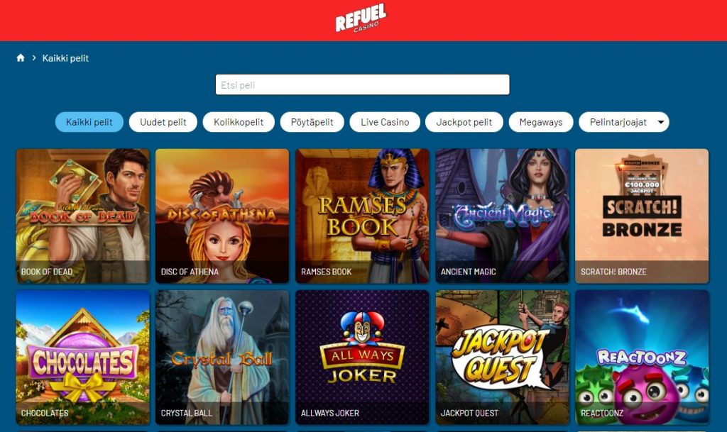refuel casino aula
