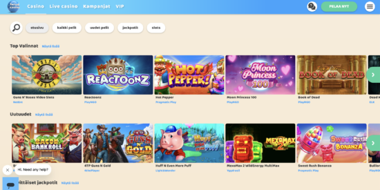 Helmi Casino kokemuksia. Helmi Casinon peliaulassa valittavana monia suosittuja kolikkopelejä. 
