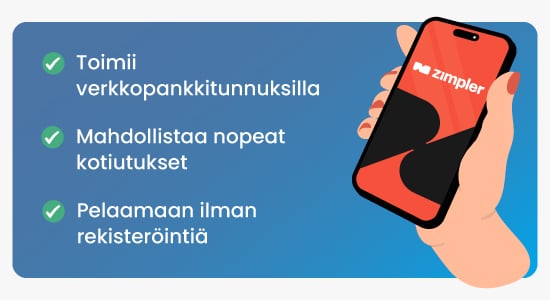 Miten Zimpler-kasino toimii eli kirjalliset ohjeet Zimplerin käyttöön nettikasinolla