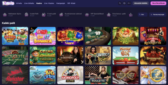 Rizzio Casino kokemuksia. Rizzio Casinon peliaulassa on valittavana monia suosittuja ja uusia kolikkopelejä.